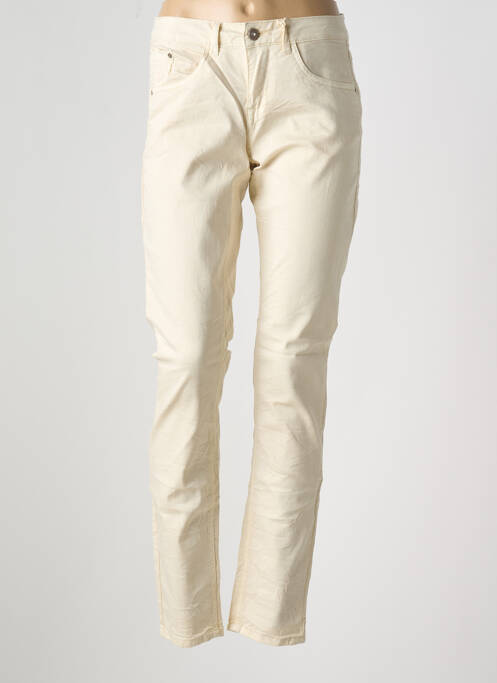 Jeans coupe slim beige CREAM pour femme