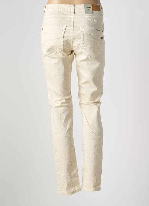 Jeans coupe slim beige CREAM pour femme