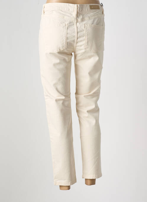 Jeans coupe slim beige DENIM STUDIO pour femme