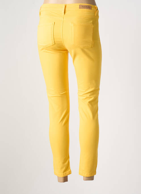 Jeans coupe slim jaune fonce DENIM STUDIO pour femme