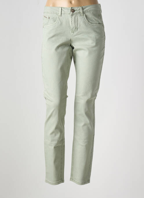 Jeans coupe slim vert CREAM pour femme