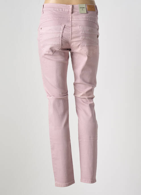 Jeans coupe slim violet CREAM pour femme