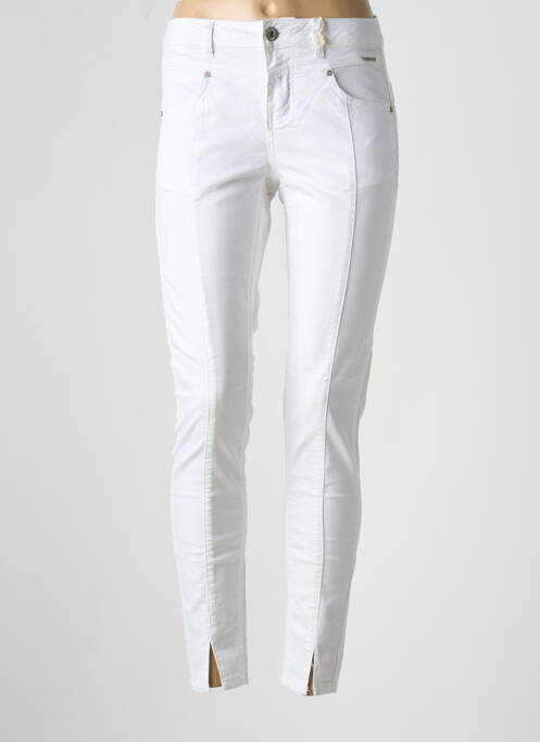 Jeans skinny blanc CREAM pour femme