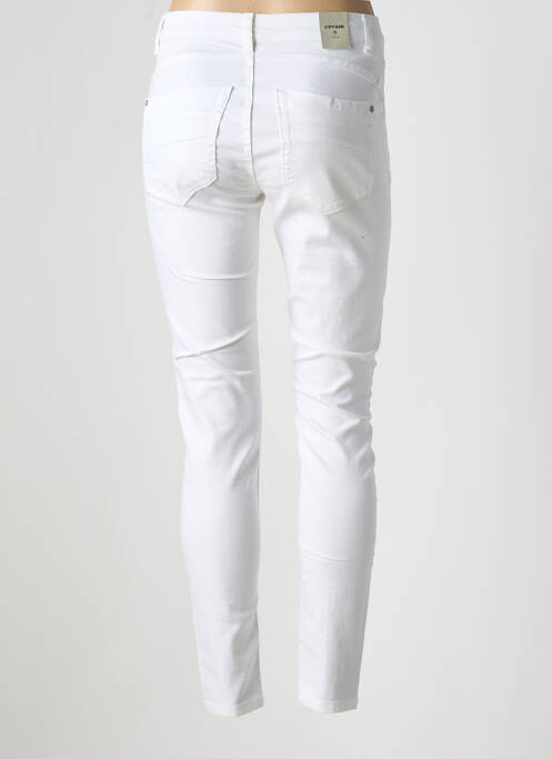 Jeans skinny blanc CREAM pour femme