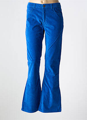 Pantalon flare coupe évasée bleu FABIENNE CHAPOT femme