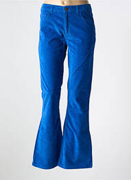Pantalon flare coupe évasée bleu FABIENNE CHAPOT femme