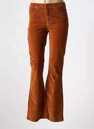Pantalon flare coupe évasée marron FABIENNE CHAPOT femme