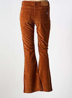 Pantalon flare coupe évasée marron FABIENNE CHAPOT femme