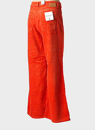 Pantalon flare coupe évasée orange FABIENNE CHAPOT femme