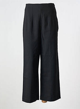 Pantalon droit coupe droite noir IDANO femme