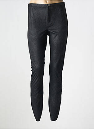 Pantalon slim poches noir YA YA FASHION femme