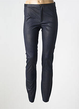 Pantalon slim poches bleu YA YA FASHION femme