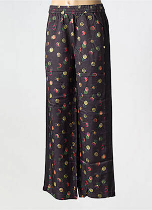 Pantalon droit taille à pinces noir SCOTCH & SODA femme