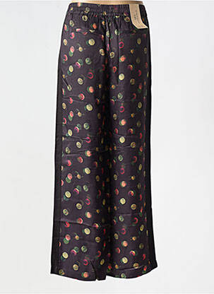 Pantalon droit taille à pinces noir SCOTCH & SODA femme