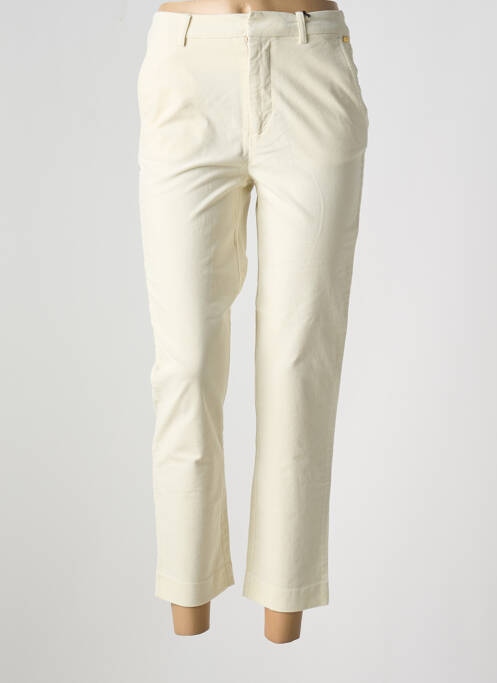 Pantalon 7/8 beige SCOTCH & SODA femme