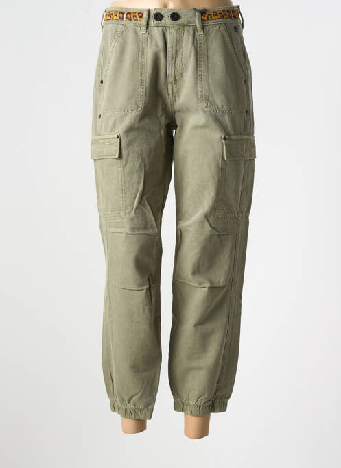 Pantalon cargo vert FREEMAN T.PORTER pour femme