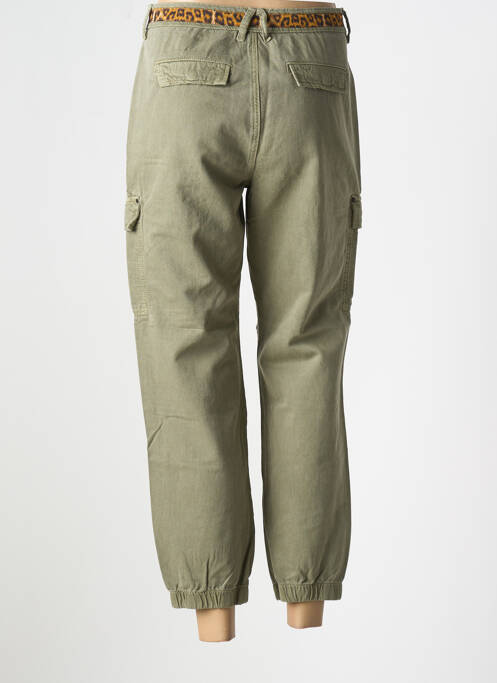 Pantalon cargo vert FREEMAN T.PORTER pour femme