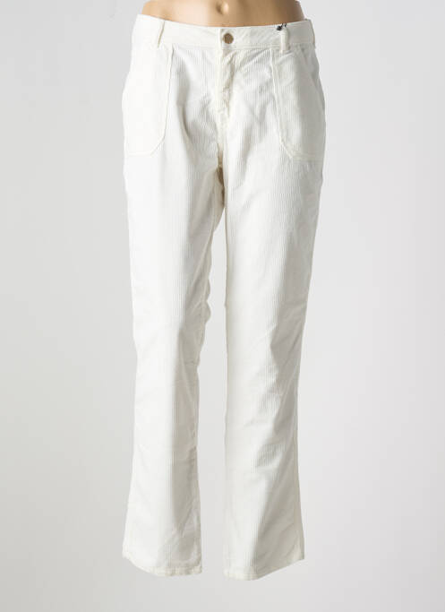 Pantalon droit blanc ATELIER BOHÈME pour femme