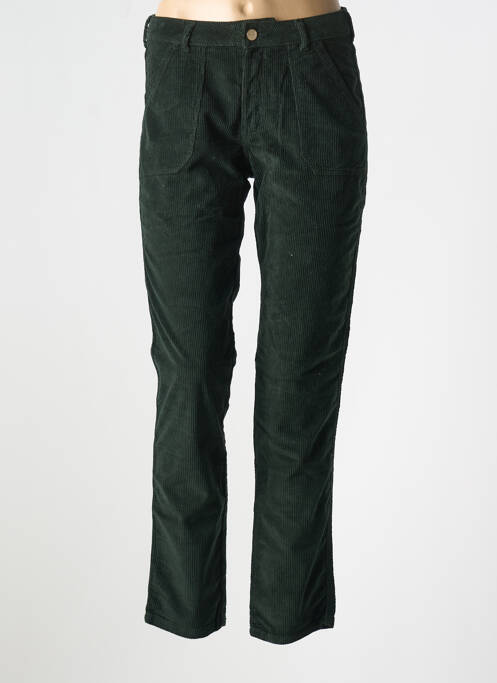 Pantalon droit vert ATELIER BOHÈME pour femme