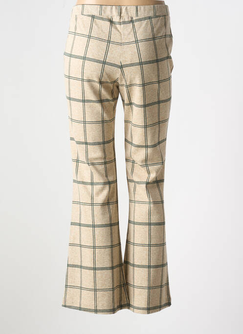 Pantalon flare beige INDI & COLD pour femme