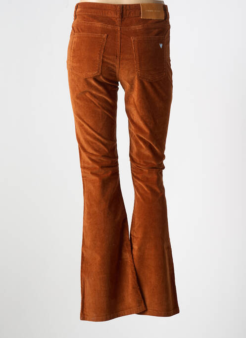 Pantalon flare marron FABIENNE CHAPOT pour femme