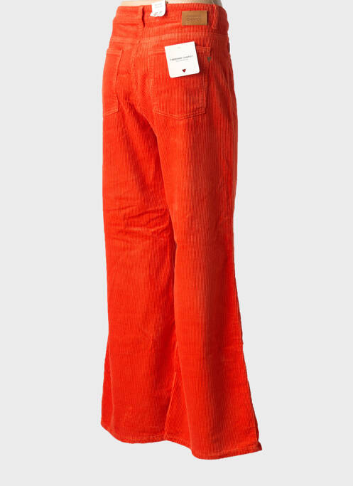 Pantalon flare orange FABIENNE CHAPOT femme