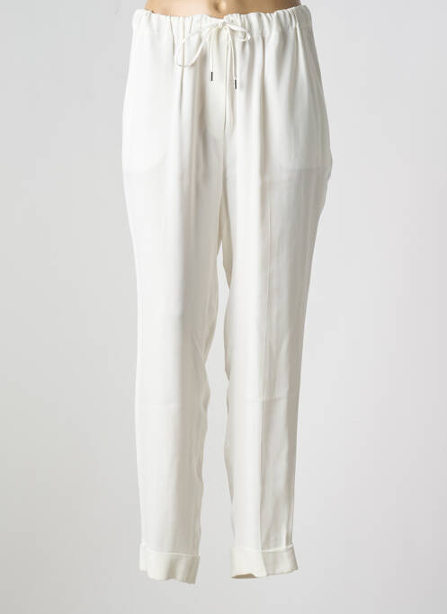 Pantalon slim blanc HANA SAN pour femme