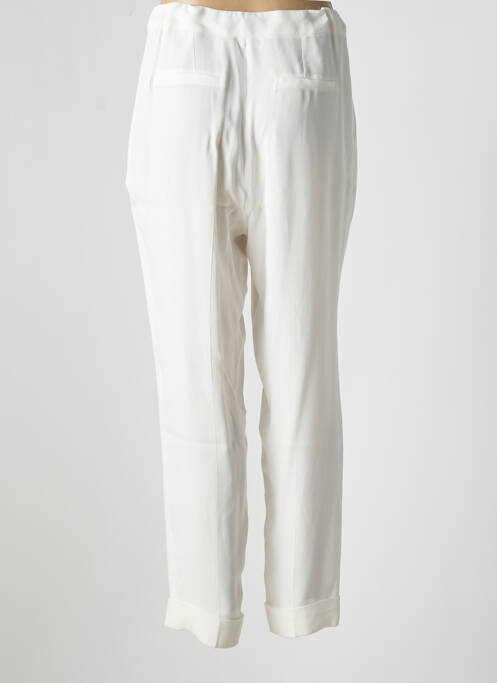 Pantalon slim blanc HANA SAN pour femme