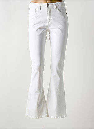 Jeans bootcut taille normale taille normale blanc DENIM STUDIO femme