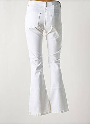 Jeans bootcut taille normale taille normale blanc DENIM STUDIO femme
