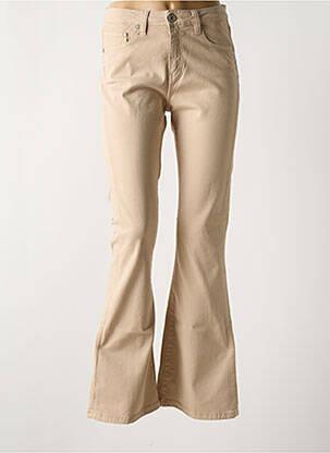 Jeans bootcut taille normale taille normale beige DENIM STUDIO femme