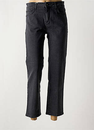Jeans coupe slim stretch taille normale noir KOCCA femme