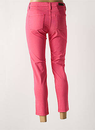 Jeans coupe slim stretch taille normale rose DENIM STUDIO femme