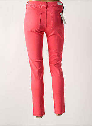 Jeans coupe slim stretch taille normale rose FIVE femme