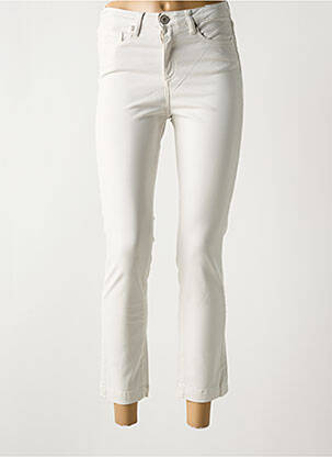 Jeans coupe slim stretch taille normale gris DENIM STUDIO femme