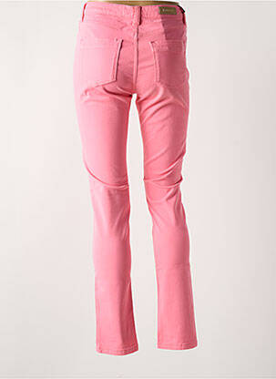 Jeans coupe slim stretch taille normale rose DENIM STUDIO femme