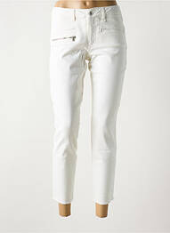 Jeans coupe slim stretch taille normale beige MARC AUREL femme