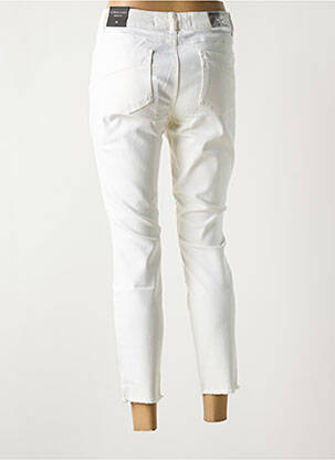 Jeans coupe slim stretch taille normale beige MARC AUREL femme