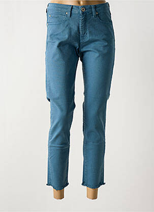 Jeans coupe slim stretch taille normale bleu DENIM STUDIO femme