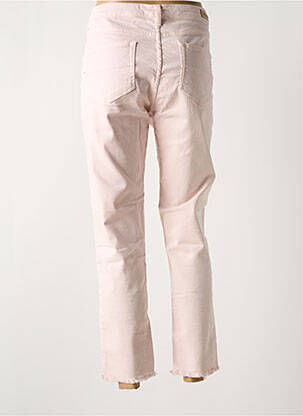 Jeans coupe slim stretch taille normale rose DENIM STUDIO femme