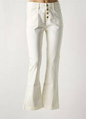 Jeans bootcut beige MADEMOISELLE FANI pour femme seconde vue