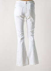 Jeans bootcut blanc DENIM STUDIO pour femme seconde vue