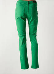 Jeans coupe slim vert DENIM STUDIO pour femme seconde vue