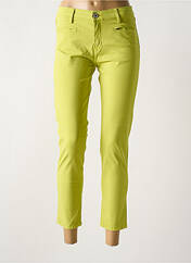 Jeans coupe slim vert DENIM STUDIO pour femme seconde vue