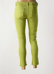 Jeans coupe slim vert clair DENIM STUDIO pour femme seconde vue