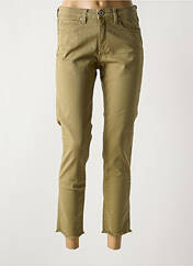 Jeans coupe slim vert DENIM STUDIO pour femme seconde vue