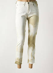 Jeans coupe slim vert DENIM STUDIO pour femme seconde vue