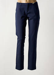 Pantalon chino bleu SCOTCH & SODA pour femme seconde vue