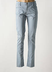Pantalon slim gris DENIM STUDIO pour femme seconde vue