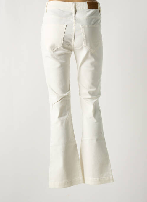 Jeans bootcut beige MADEMOISELLE FANI pour femme